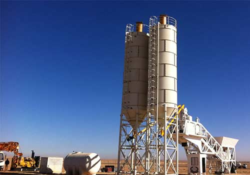 YHZS25 Mobile Concrete Batching Plant