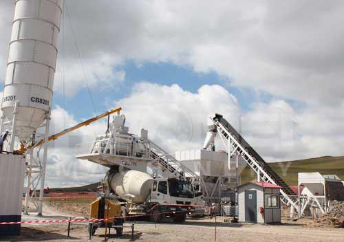 YHZS120 Mobile Batching Plant