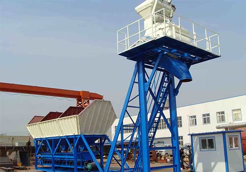 YHZS75 Mobile Concrete Batching Plant